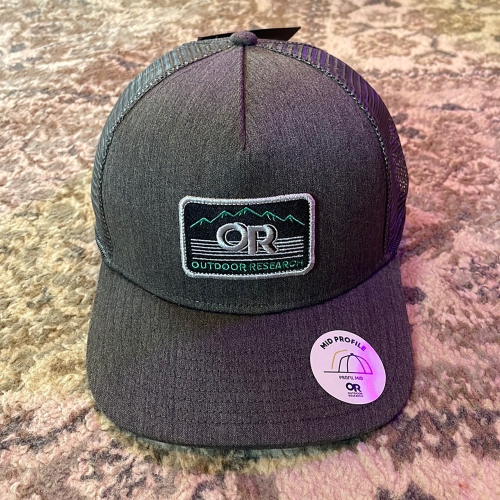 Outdoor Research Advocate Trucker Cap. One size. New with tags!